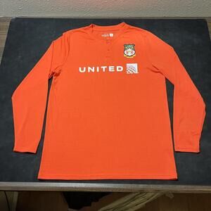 Wrexham AFC Shirt Mens Small Medium Long Sleeve United Polaris Soccer Wales